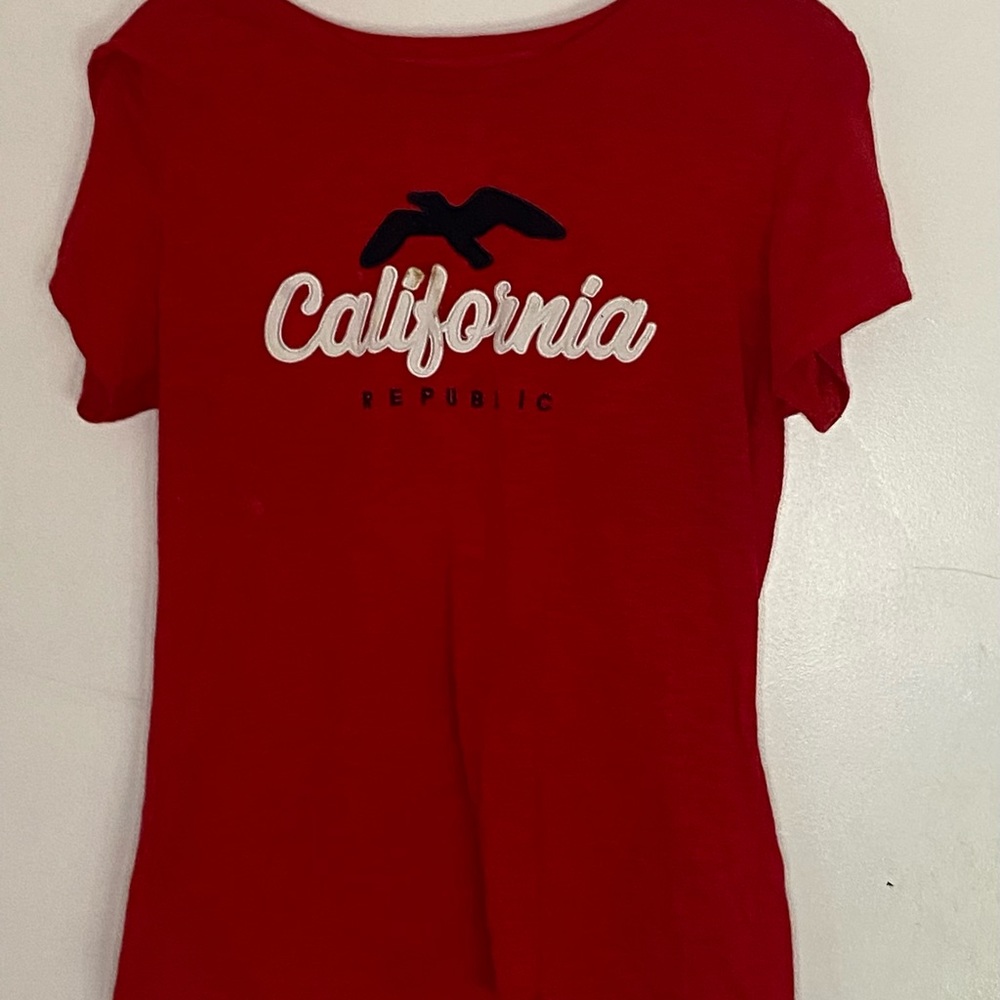 california red shirt